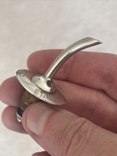 Antique 1926 Hallmarked Silver Bottle Pourer By Asprey ‘ F.H.X.G 25.12.27 ‘