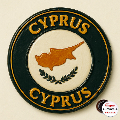 Cyprus fridge magnet - cyprus, #m3108