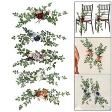  Wedding Aisle Decorations Stylish Wedding Chair Flower PEW Flowers for Chair