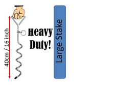 STEEL DOG LEAD TIE OUT