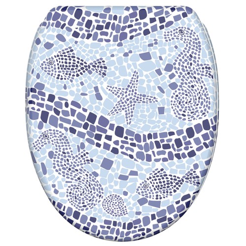 Soft close printed - close, toilet