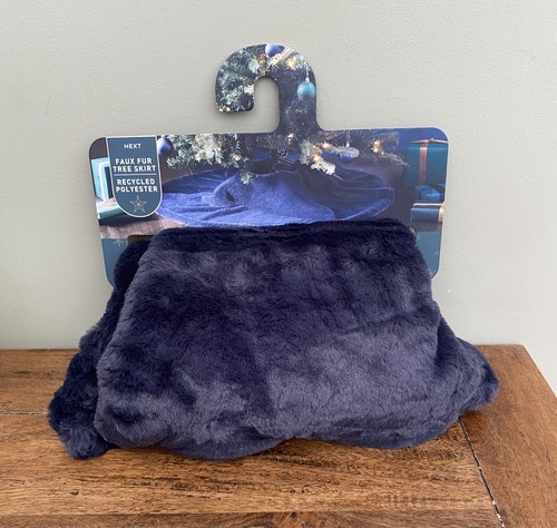 Next christmas tree skirt blue - next,