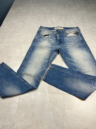 Replay blue jeans - replay, mens