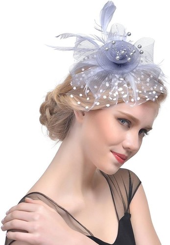 Fascinator hat women tea party - fascinator,