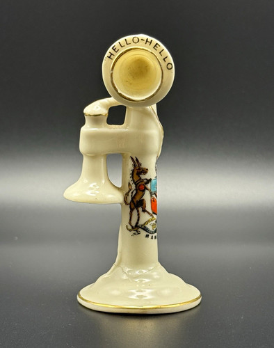 Carlton china telephone - china,