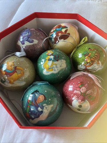 Disney christmas baubles set - disney,