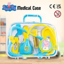 Peppa Pig Medical Case Doctors Nurses Pretend Toy Play Set Boys Girls Kids Gift