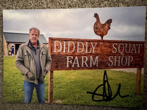Signed photo jeremy clarkson - jeremy,