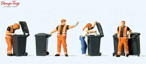 Preiser modern refuse - modern,