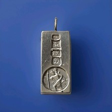 Vintage Sterling Silver Ingot