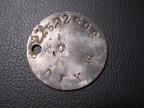 Ww2 dog tag ex - dog,