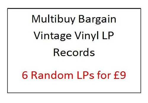 Multibuy vintage vinyl - vintage,