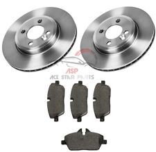 MINI R56 COOPER ONE FRONT BRAKE DISCS PADS SET 2006 -2013 PREMIUM QUALITY PARTS