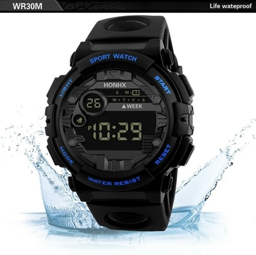 Mens watches black military - watches,