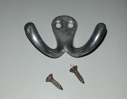 Original aluminium coat hook - coat,