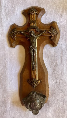 Antique french inri wall - antique,
