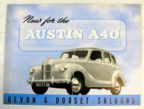 Austin a40 devon - a40, dorset