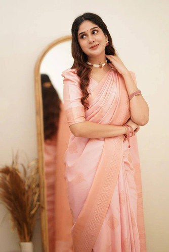 Saree kanjivaram style soft - style,