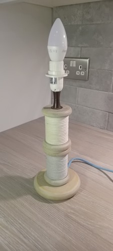 Next wooden cotton reel - cotton,