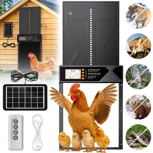Chicken coop door ip45 - coop,