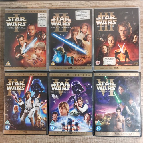 Star wars episodes dvd - star,
