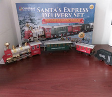 2 x Deluxe Santa s Express Delivery Christmas Train Set
