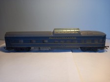 VINTAGE TRIANG BLUE  TRANSCONTINENTAL OBSERVATION CAR 91119 UNBOXED