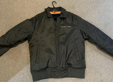 Goose and Gander Flight Club Embroidered Bomber Jacket - Very Rare