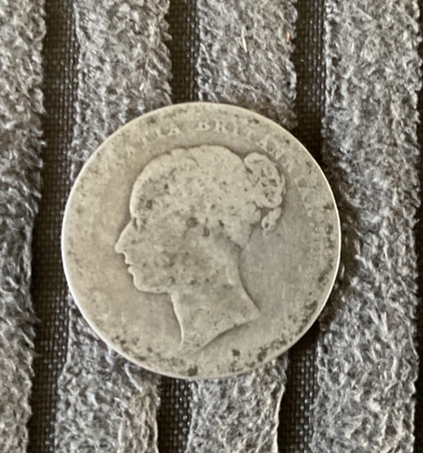 Victorian shilling 925 silver - .925,