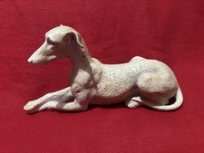 Whippet Garden Ornament Frost Resistant, Realistic Dog Statue