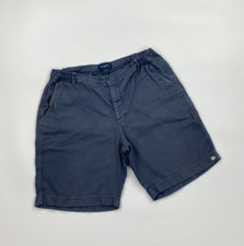 Men's Dark Steel Blue Mr Marvis Shorts Medium M The Cosmics Organic Handmade A/B