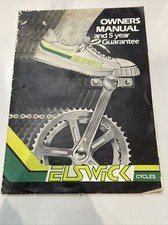 Elswick Cycles owners manual