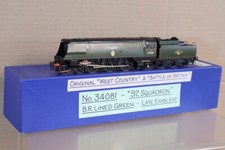 WESTWARD KIT BUILT BR 4-6-2 BATTLE of BRITAIN LOCOMOTIVE 34081 92 SQUADRON om