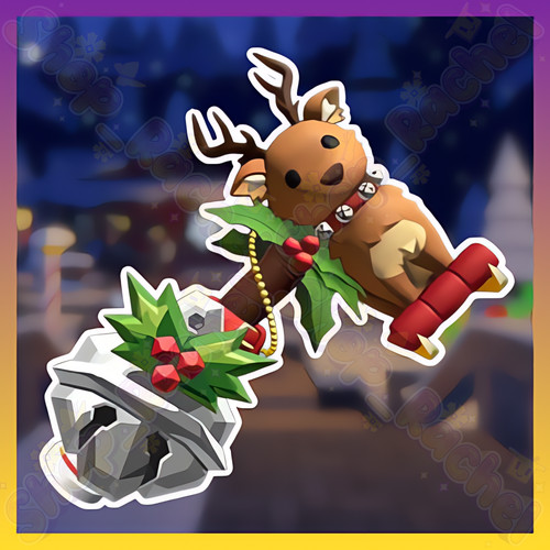 Santa reindeer set - reindeer,