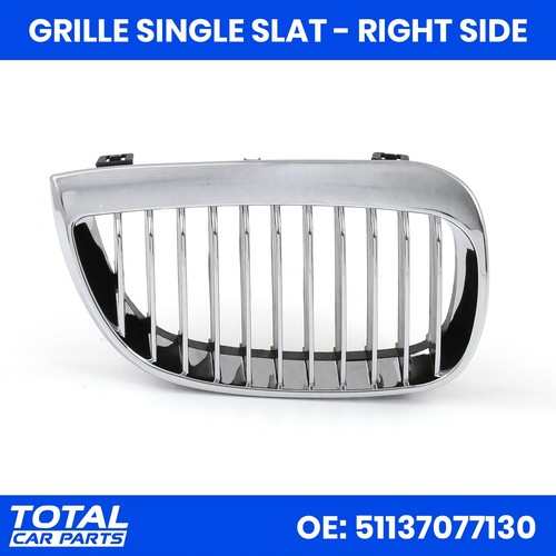 Kidney grille right chrome - grille,