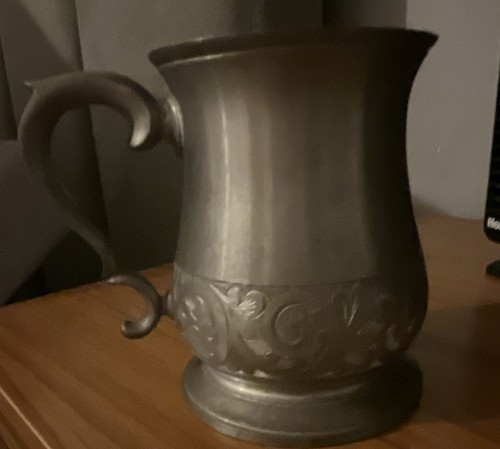 Pewter tankard mug - pewter, mug,