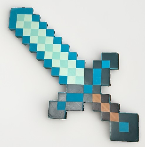Minecraft diamond sword toy - minecraft,