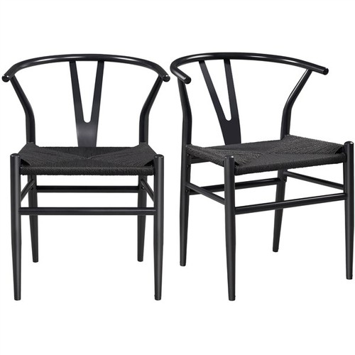 Dining chairs set weave - dining, 2