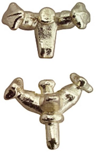 Dolls house sink - sink, mixer