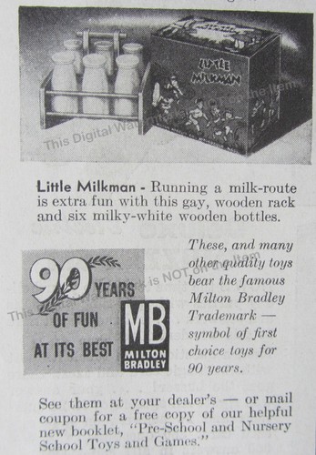 1950 milton bradley little - 1950,
