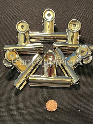 Qty 75mm silver chrome - qty, 10
