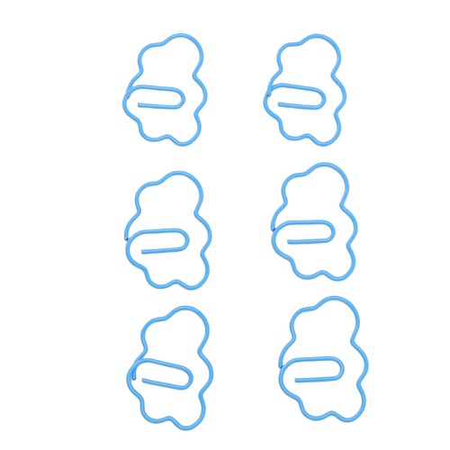 Cloud paperclips shaped - paperclips,