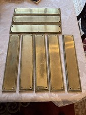 Vintage Brass Finger Plate
