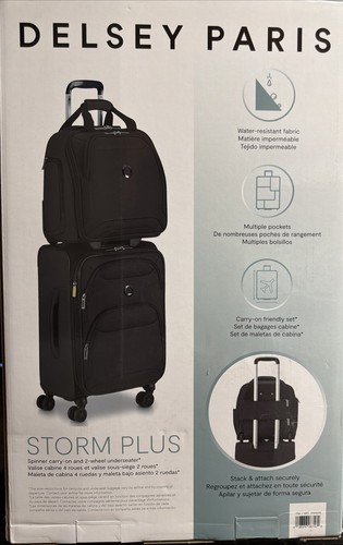 Delsey storm plus piece - storm, 2-piece
