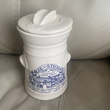 London Pottery Blue Stilton Empty Jar