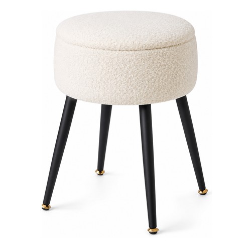 Round dressing table - round, stool