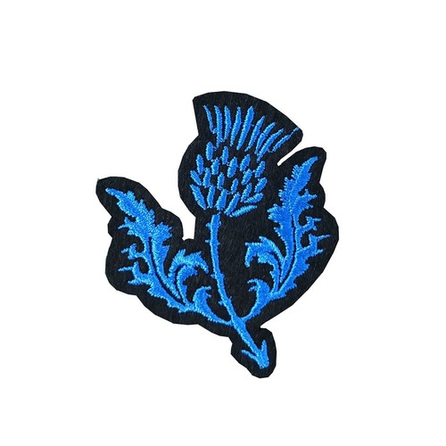 Scottish thistle embroidery - scottish,