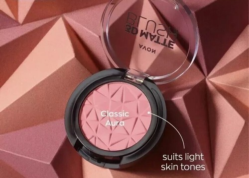 Avon matte blush shade - 3d,