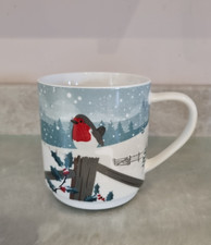 Waitrose Robin & Snowman Mug