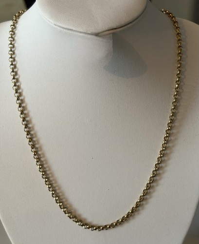 9ct gold belcher - gold,